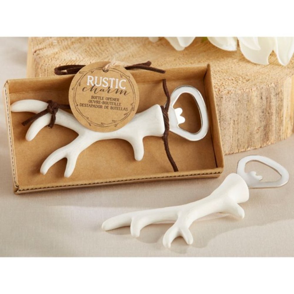 💕3/$25 💕 NWT Kate Aspen Rustic Charm Antler Bottle Opener Nature Lover